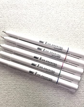 For Drawing Multi Color Fineliner 0,5 mm 5er Set 5 Farben